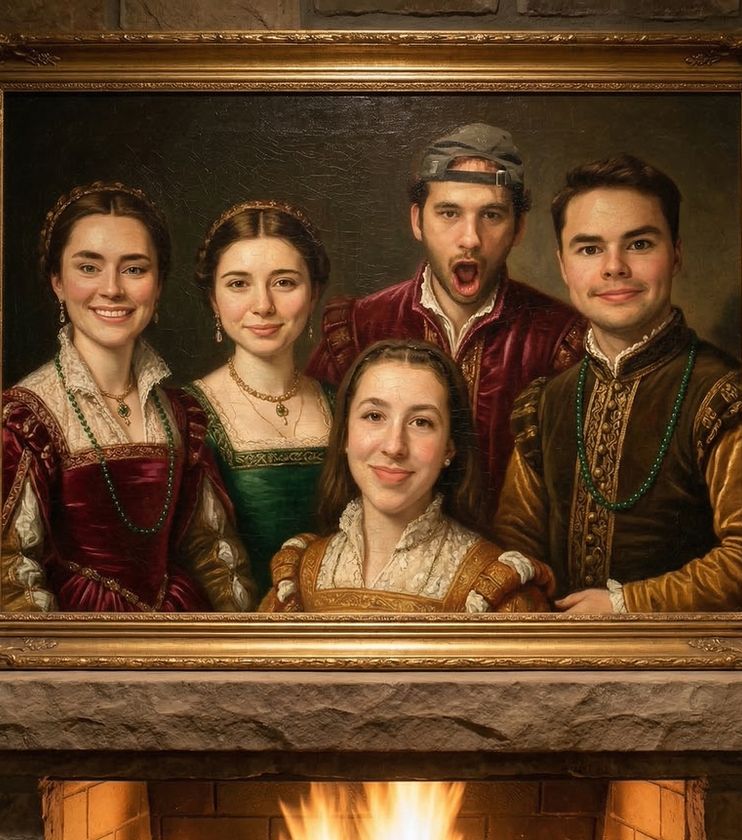 AI photo booth portrait examples